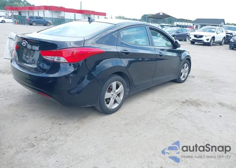 2012 Hyundai Elantra Gls from USA, damaged, VIN 5NPDH4AEXCH098067